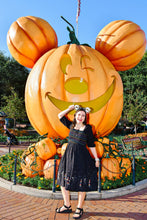 Load image into Gallery viewer, Pumpkin King Glow in the Dark Ears Interchangeable Bundle (Ears/Bow/Headband)