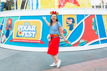 Load image into Gallery viewer, Yellow Ball Fest Ears and Bow Only (No Headband)