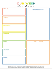Load image into Gallery viewer, Summer Planner and Organizer
