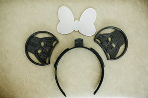 I Am Your *Sparkly" Father Interchangeable Ears, Bow, and Headband Bundle