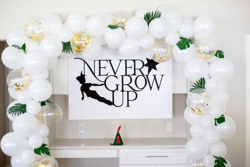Never Grow Up Printable Poster