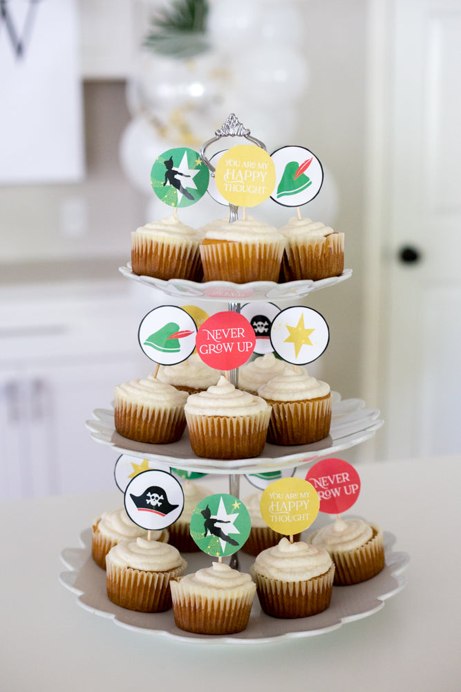 Peter Pan Cupcake Toppers