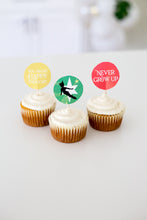 Load image into Gallery viewer, Peter Pan Cupcake Toppers